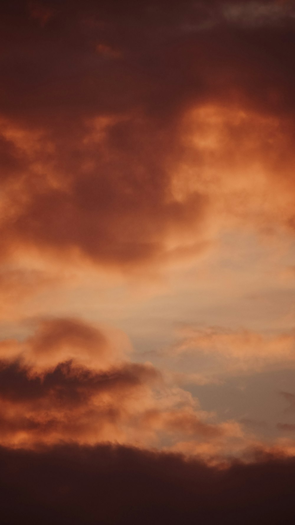 昼間の白い雲と青い空