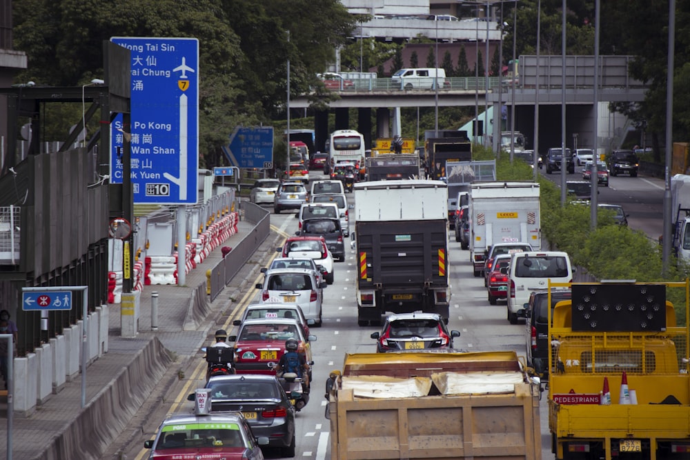 cars on road during daytime