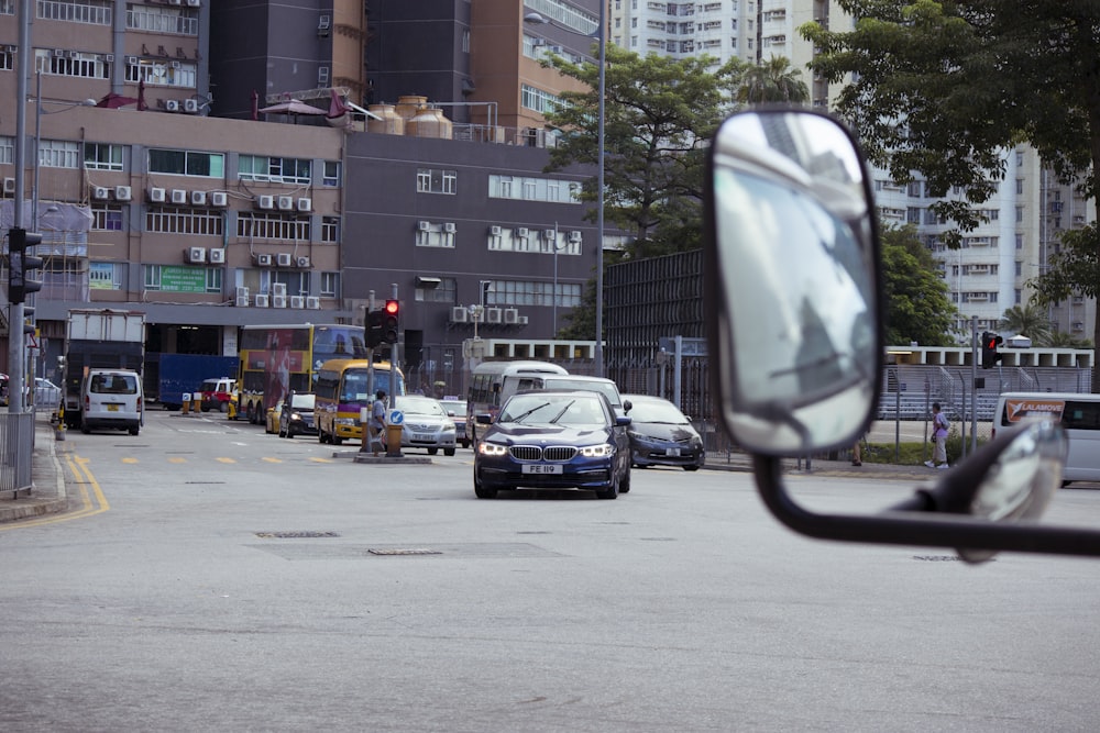 cars parked on side of the road during daytime