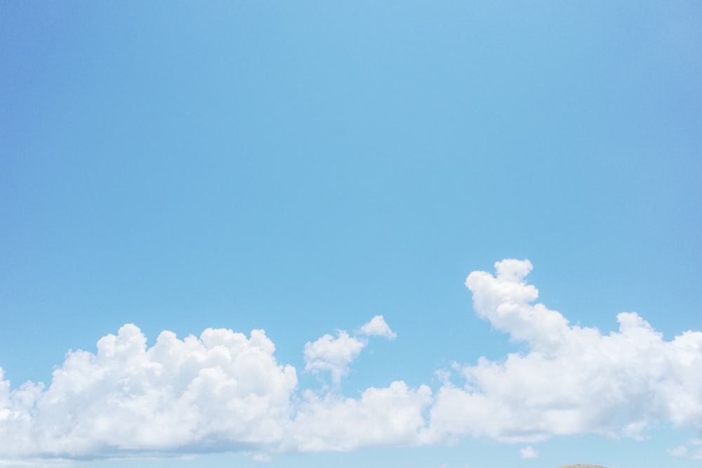 white clouds and blue sky during daytime