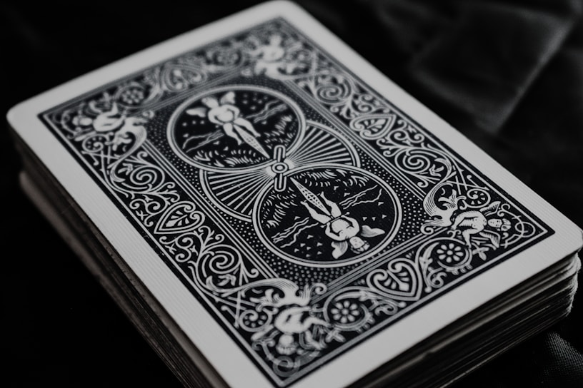 Close-up of a colorful Lenormand card from the 36-card deck, showing intricate details.