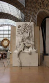 Ancient Greek depiction of Orion surrounded by a giant scorpion, referencing the myth linked to Scorpio.