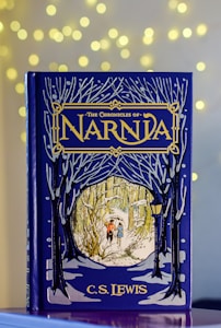 The Chronicles of Narnia leather-bound rare book by Barnes and Noble New York