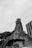 grayscale photo of concrete building