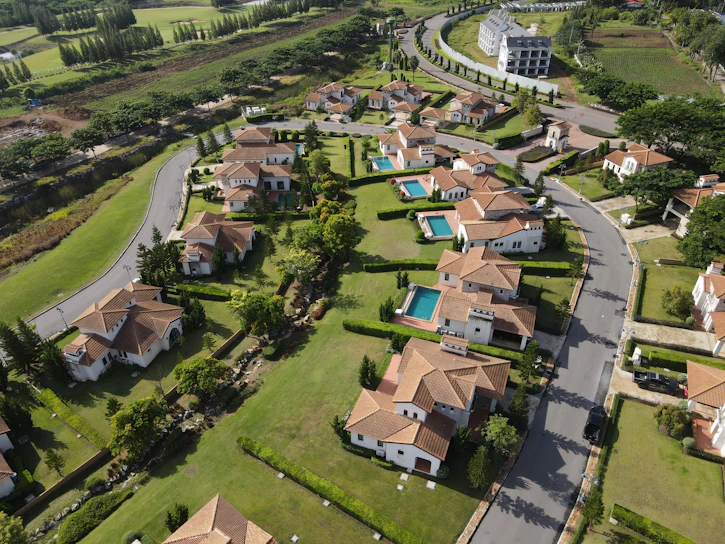 aerial view of city buildings during daytime