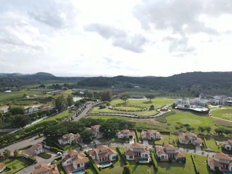 aerial view of green grass field during daytime