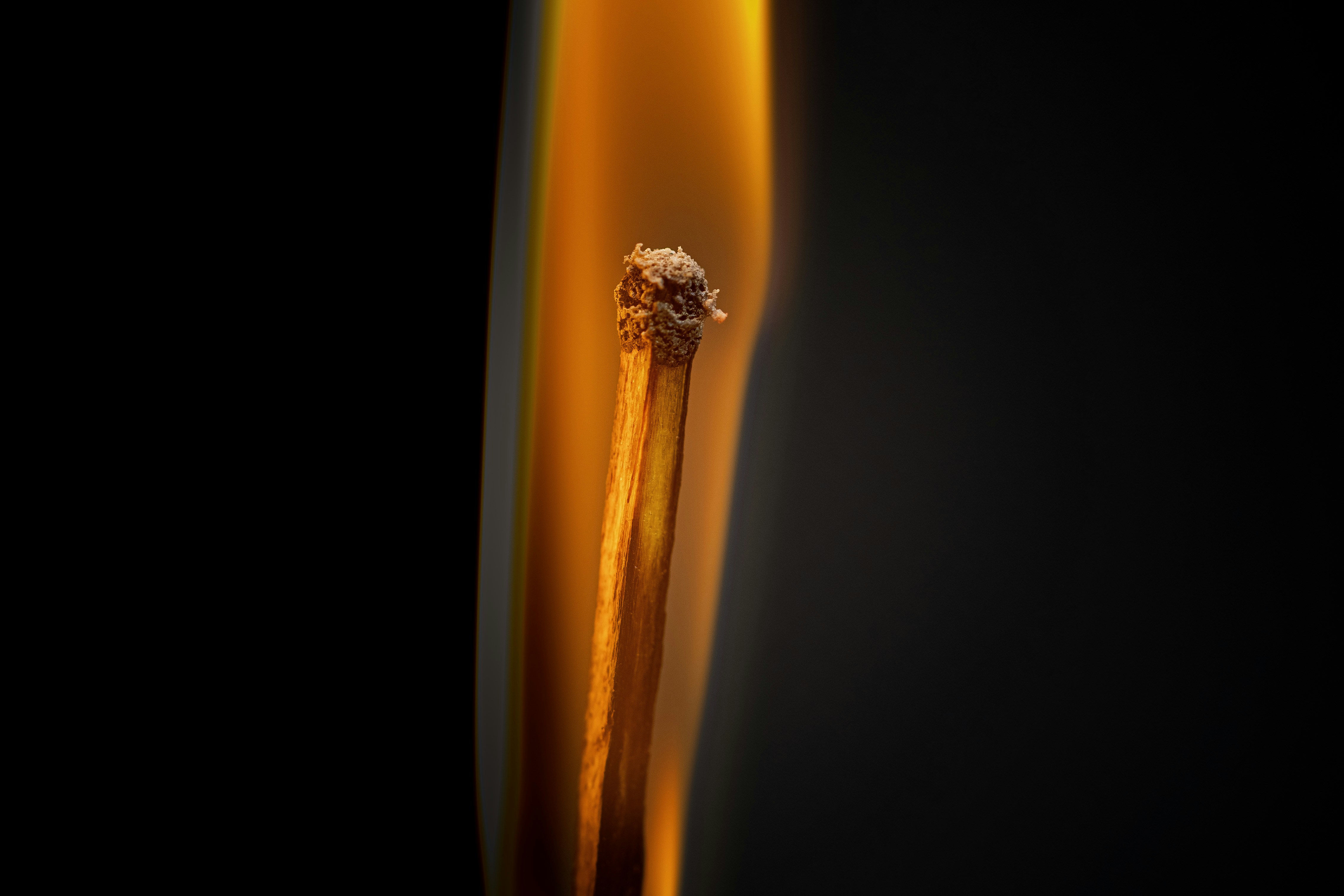 blue and yellow flame illustration