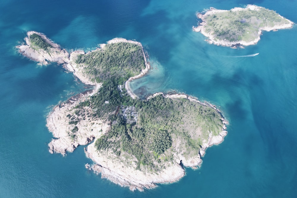 green trees on island during daytime