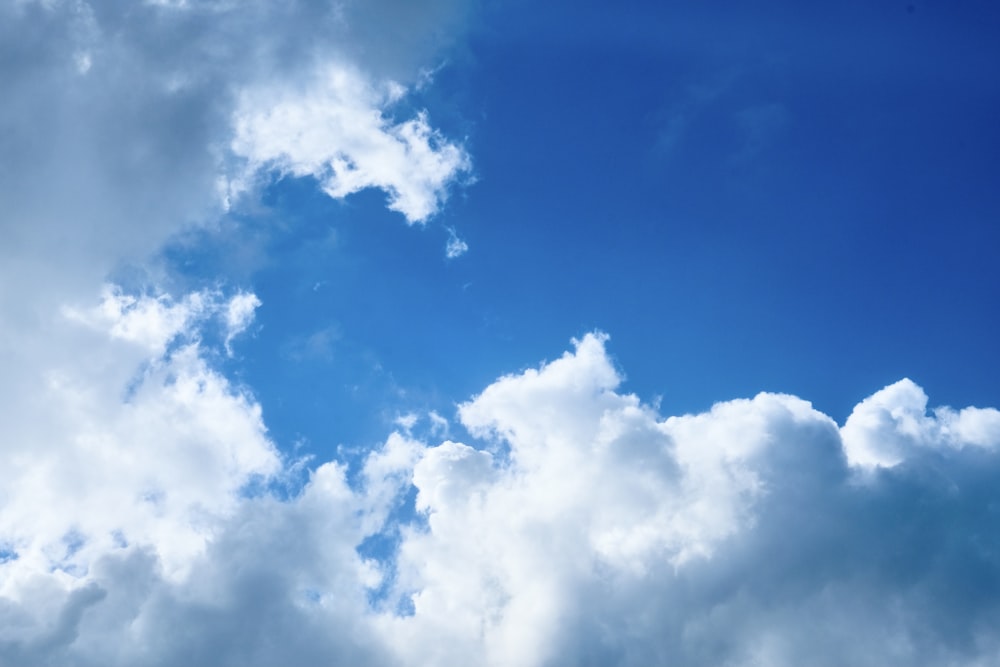 white clouds and blue sky during daytime