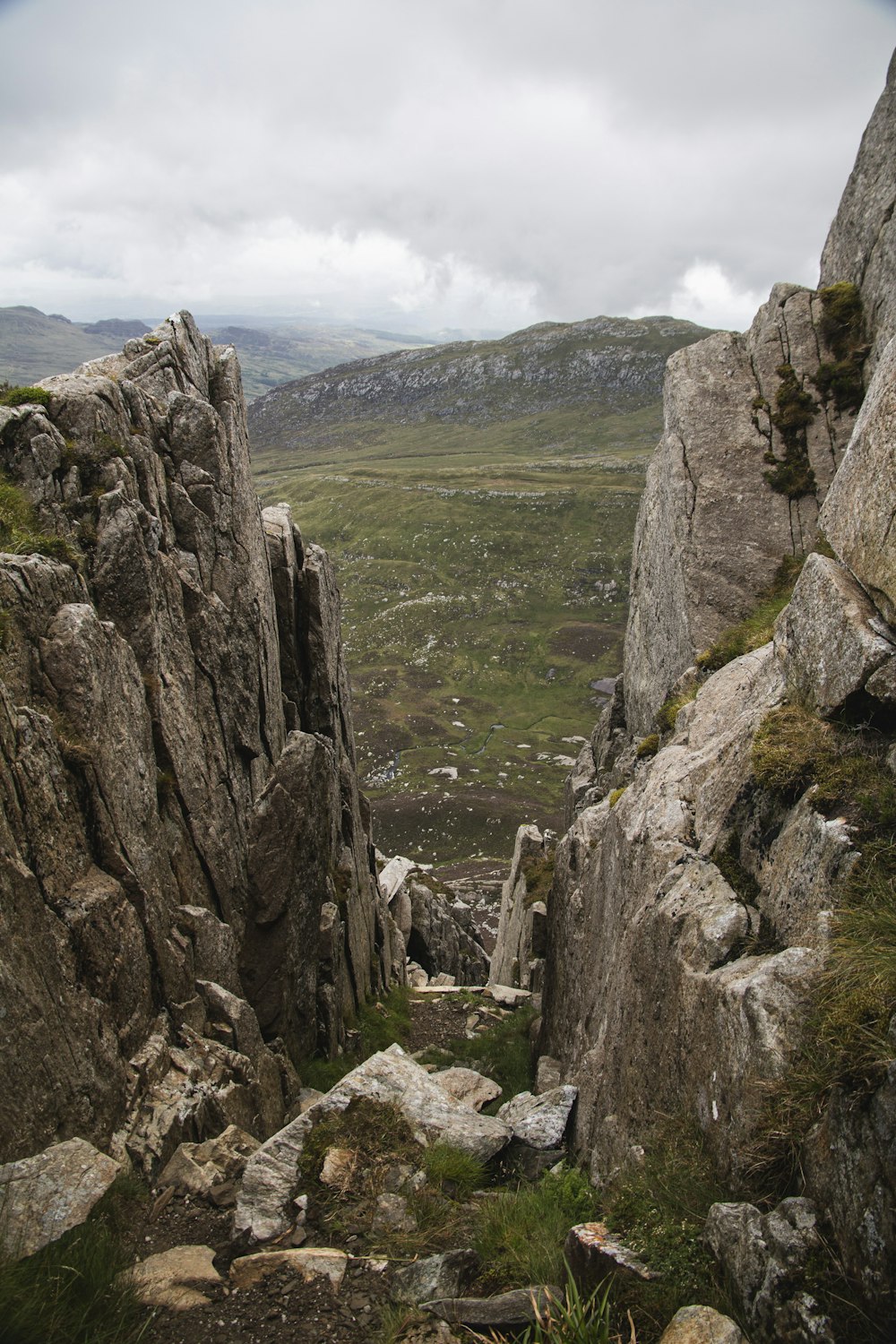 gray rock formation during daytime