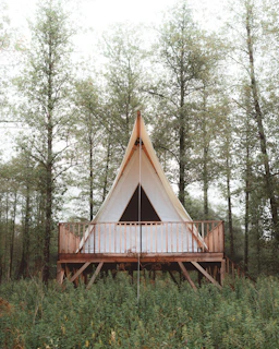 brown wooden bridge over green grass field