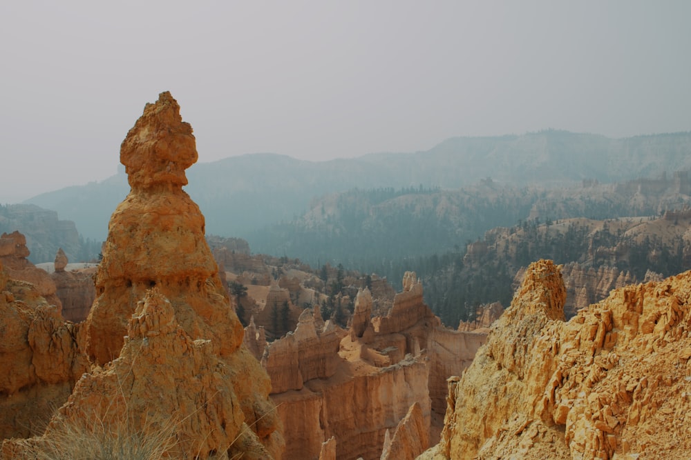 brown rock formation during daytime