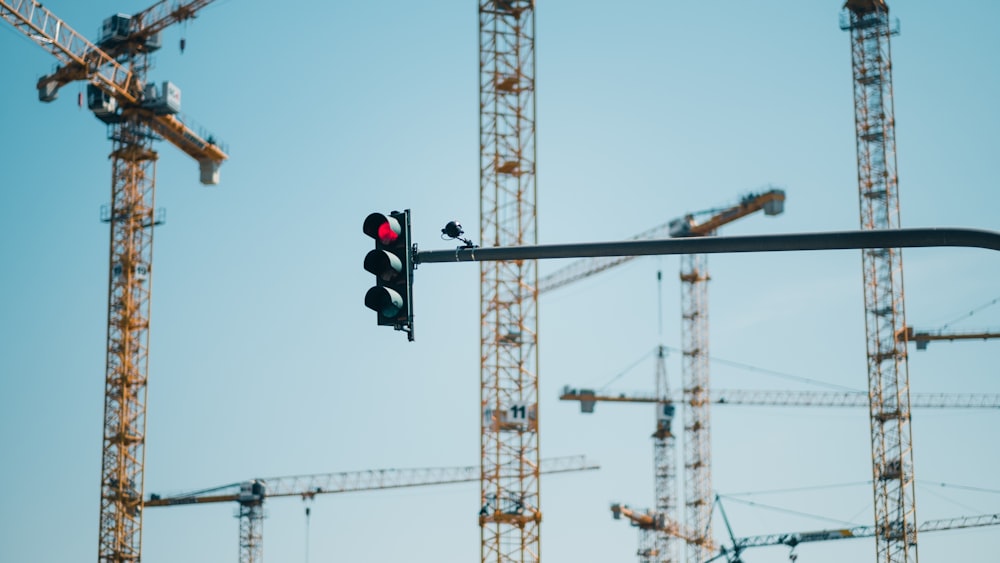 traffic light on red light