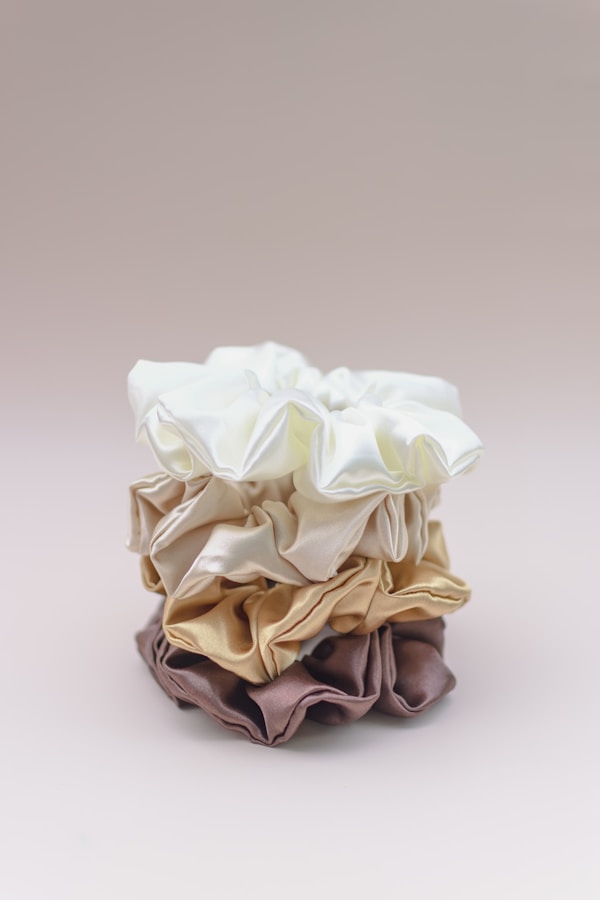 Satin Hair Scrunchie Set (5 pack)