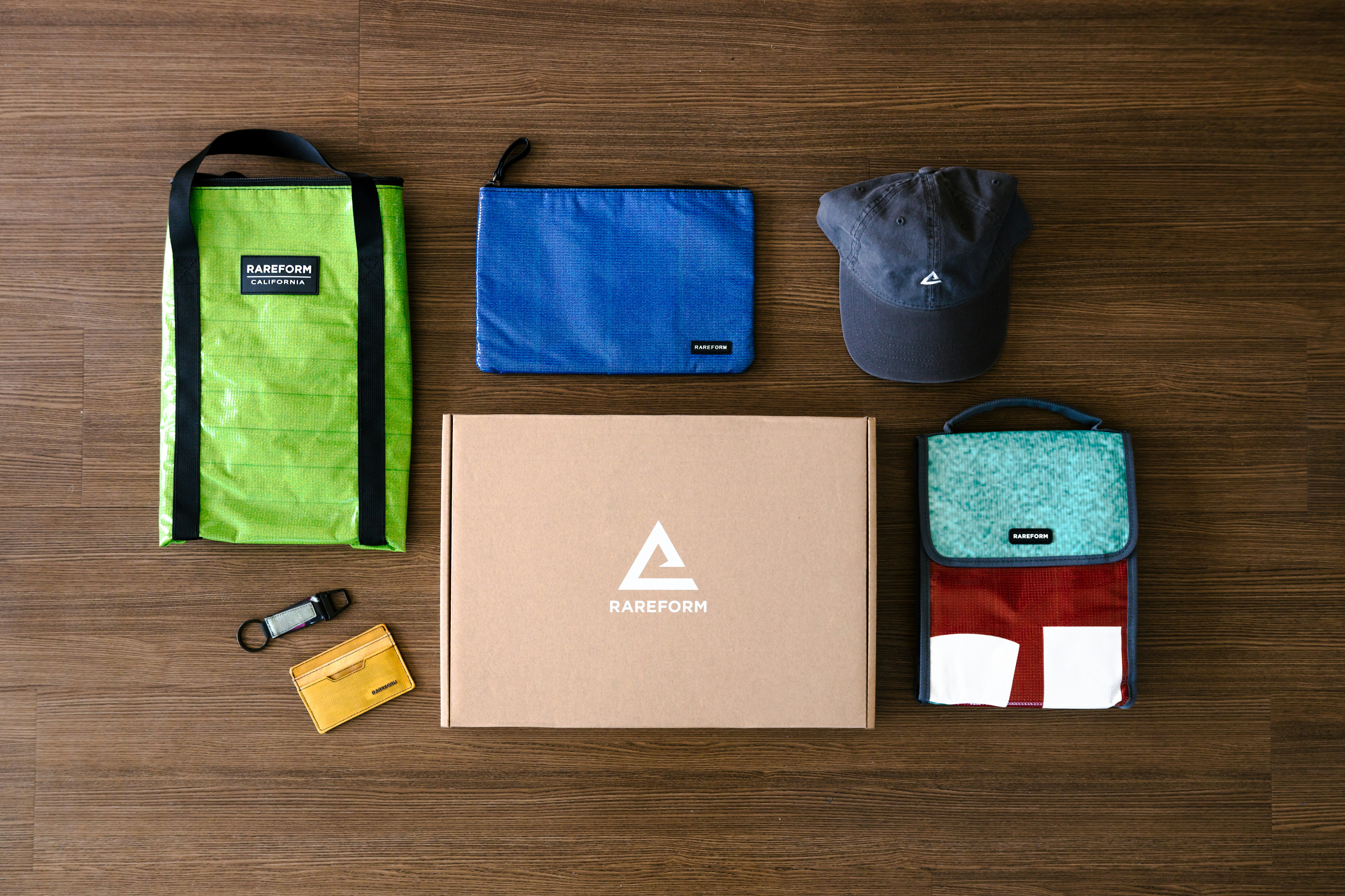 brown and red cardboard box, 