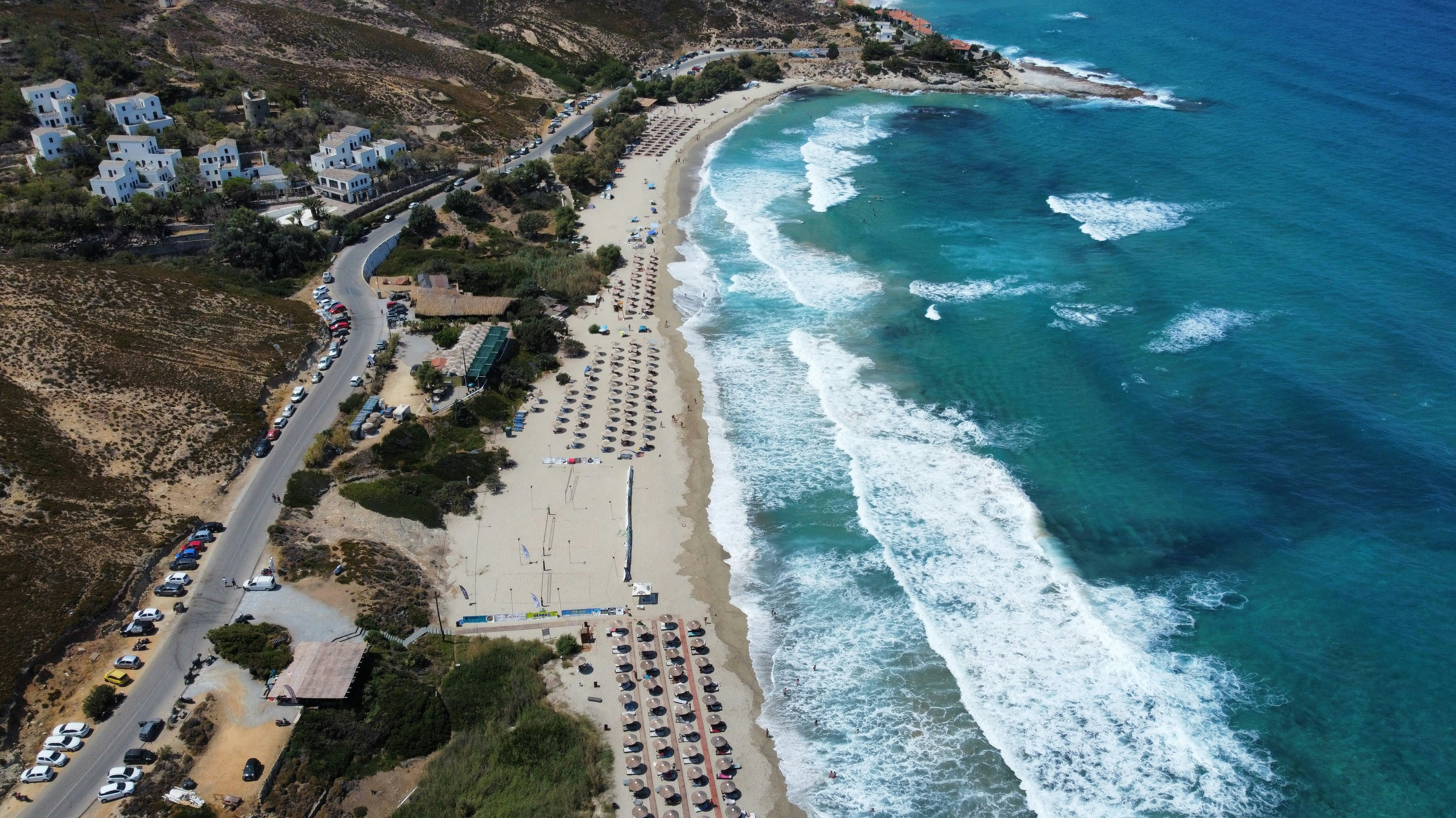 aerial view of beach during daytime