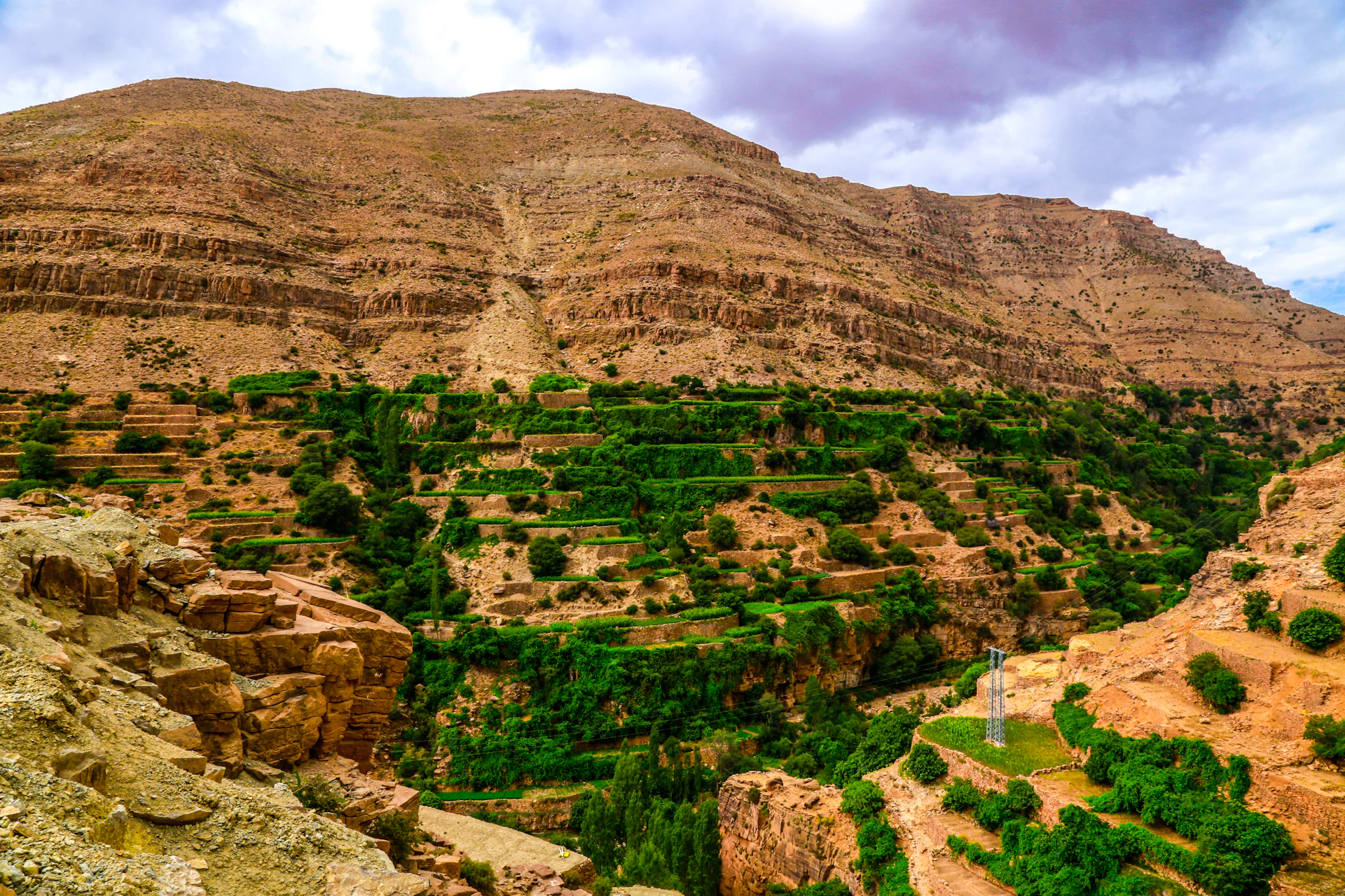 Montagnes Atlas Maroc