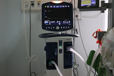 black and gray digital device