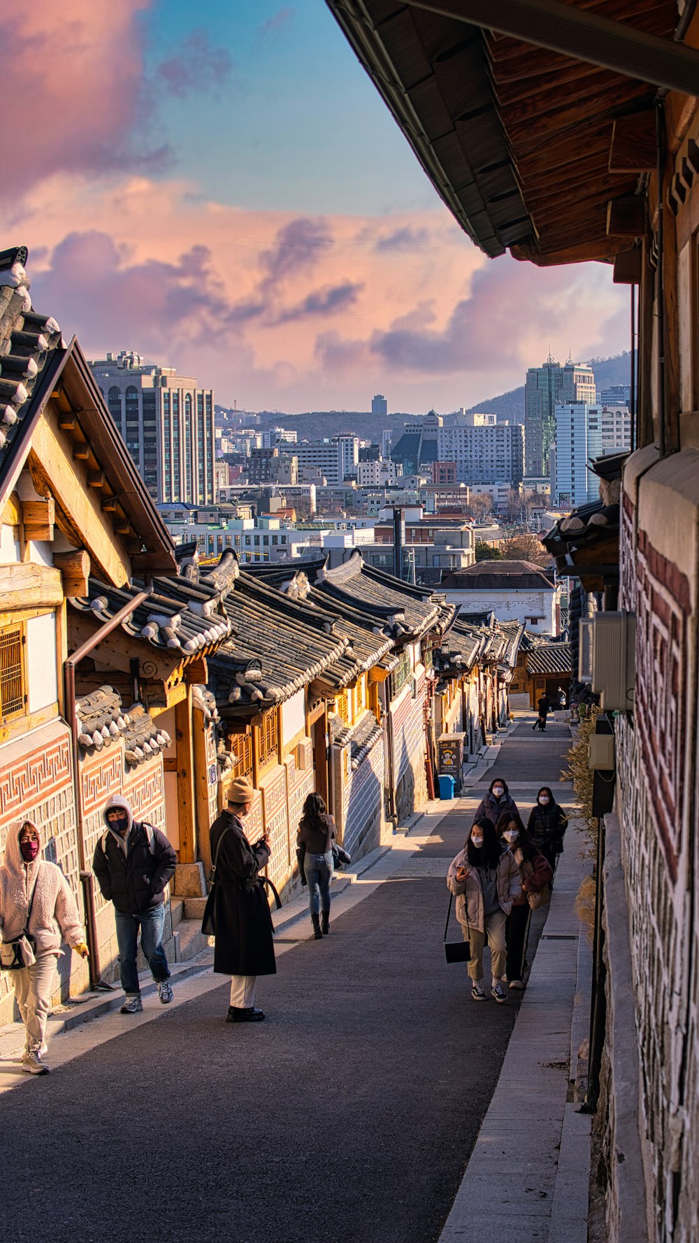 people walking on street during daytime