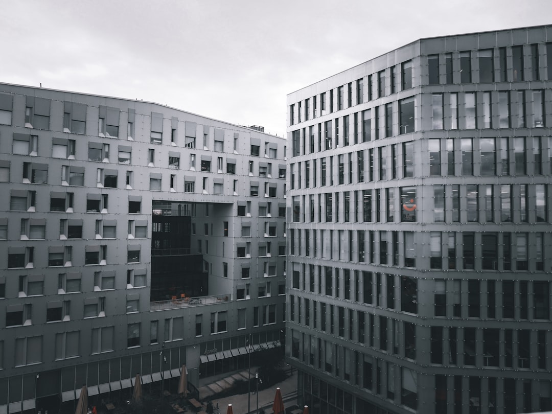 gray concrete building under gray sky during daytime