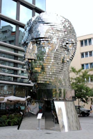 Franz Kafka art installation, Prague