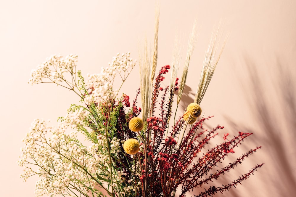 fiori gialli con foglie verdi