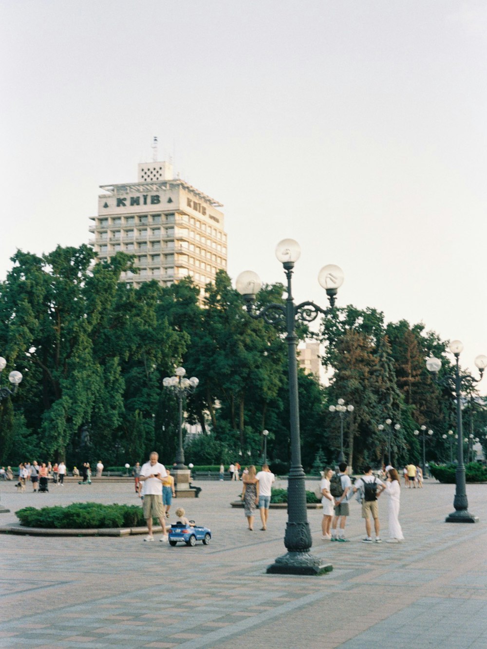 people walking on park during daytime