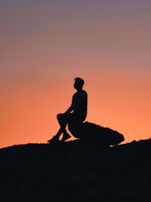 Leader reflecting on goals and self-awareness