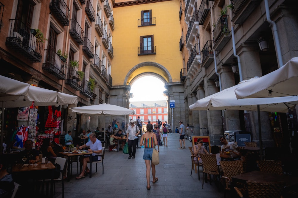 people walking on street during daytime