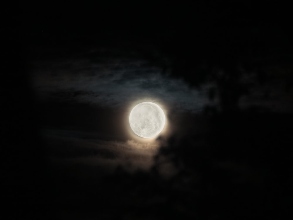 full moon in the sky