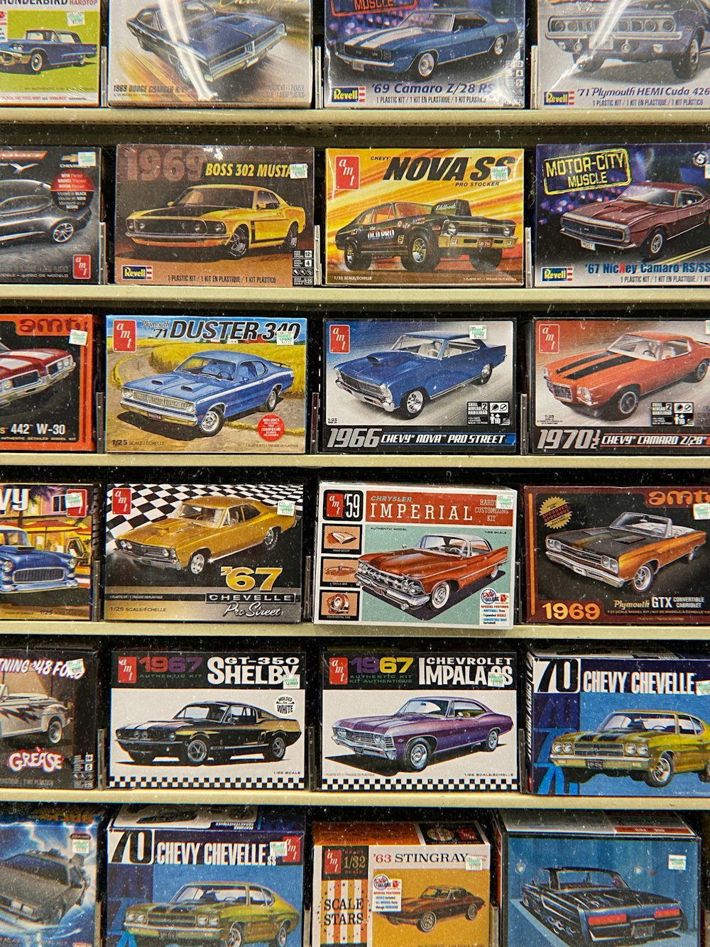 blue and white car die cast model collection