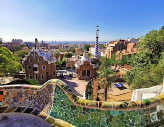 View over Barcelona from Parc Guell