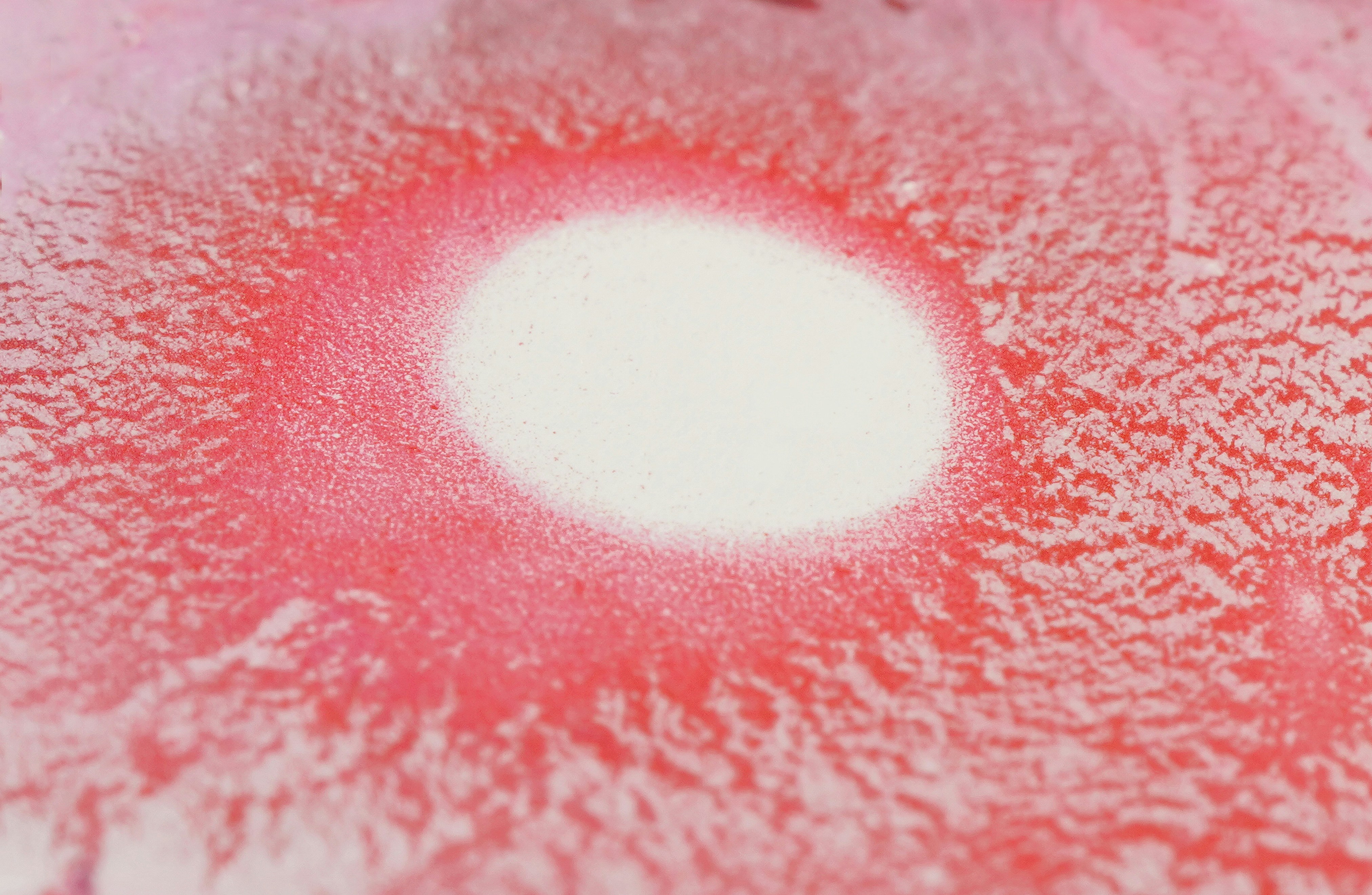 red and black round textile