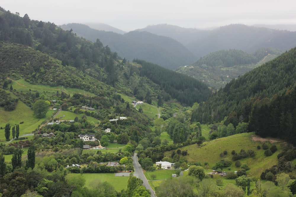 green mountains under white sky during daytime