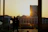 Couple admiring the Dubai skyline at sunset from a luxury hotel balcony