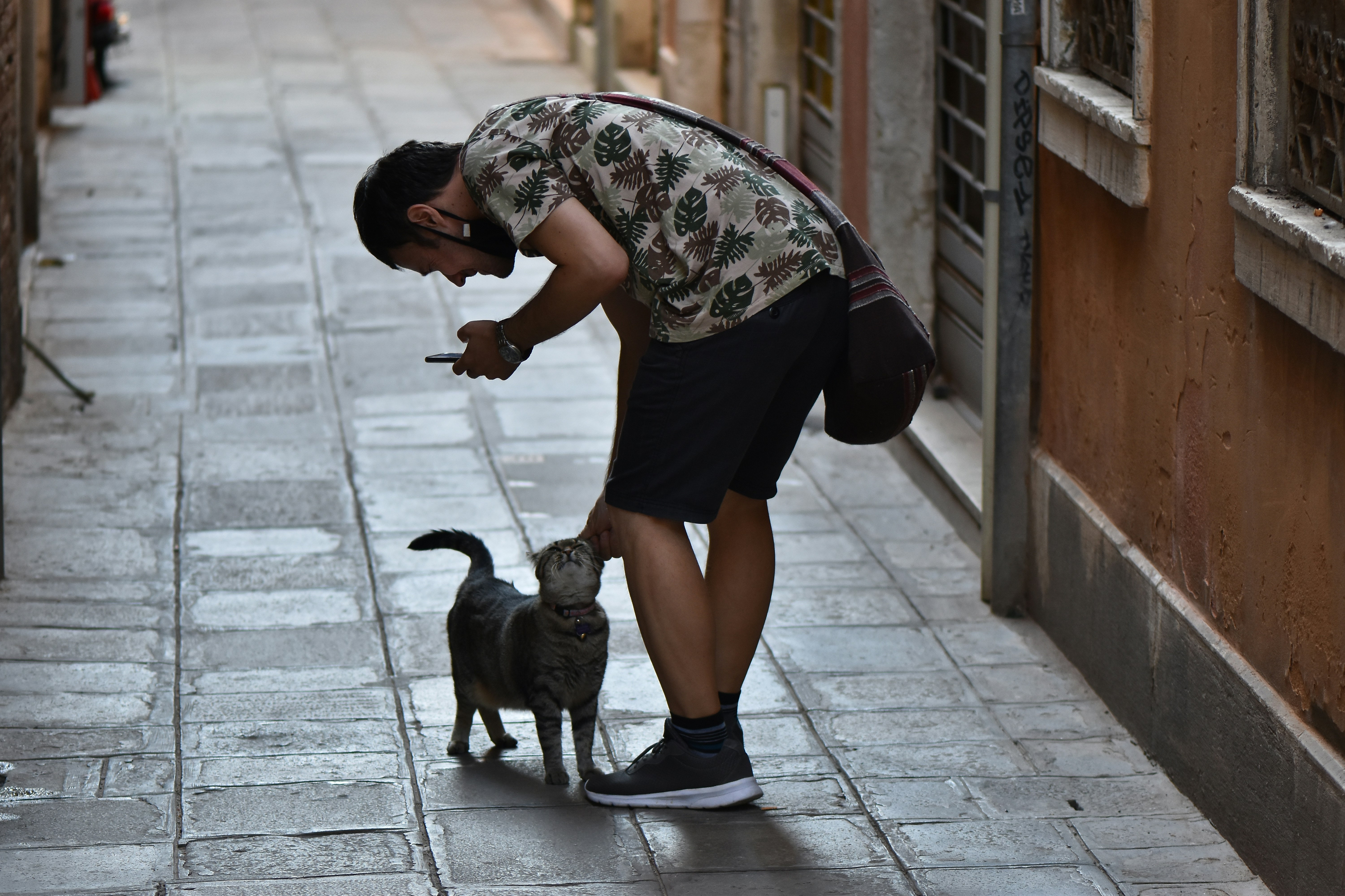 Making friends with the locals