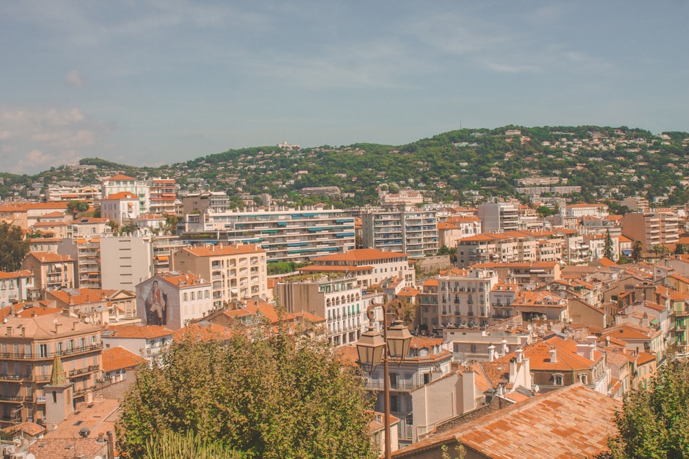 aerial view of city buildings during daytime