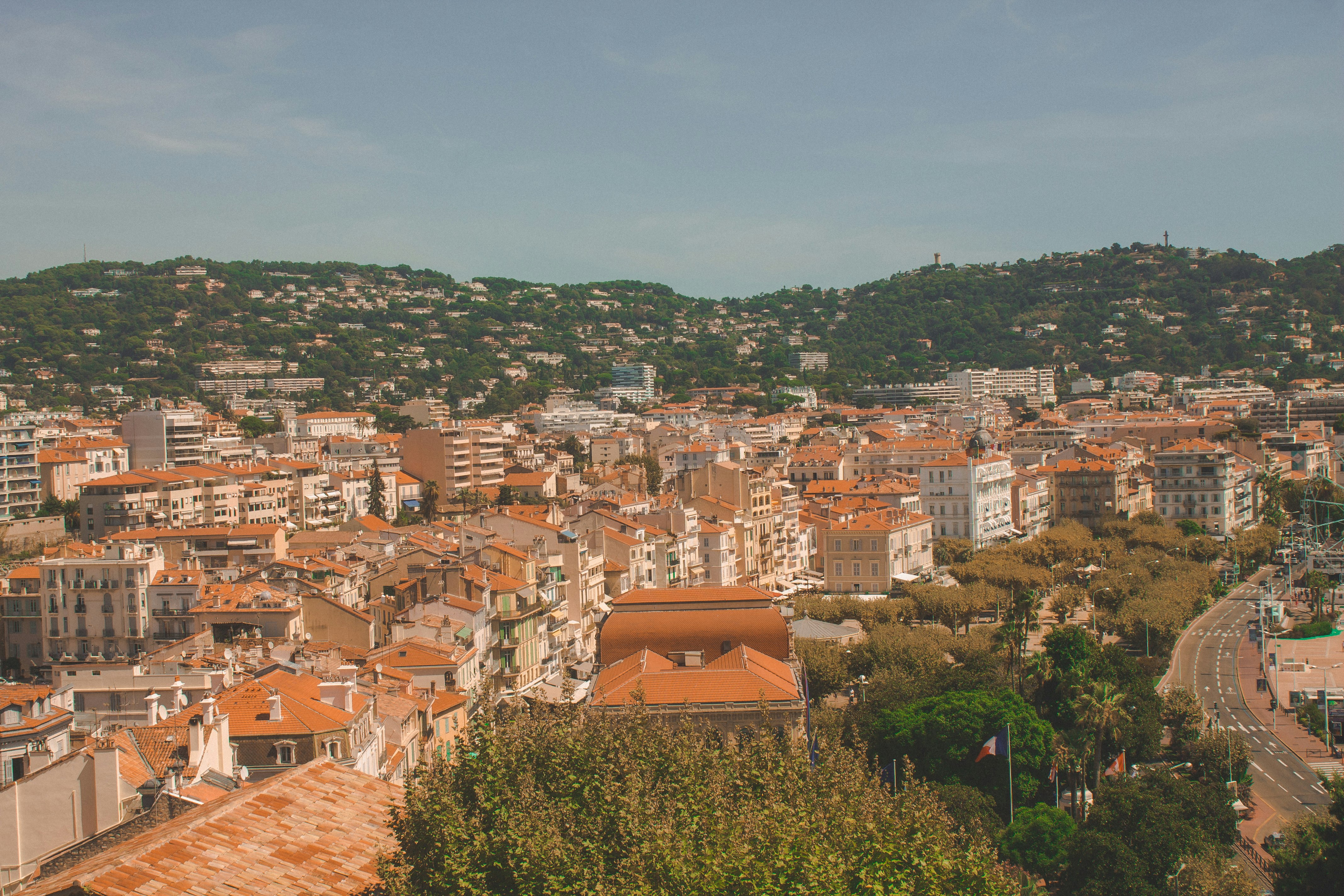 aerial view of city during daytime