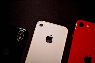 silver iphone 6 on black textile