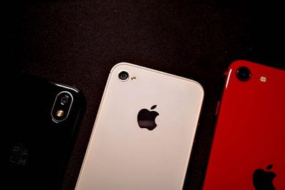 silver iphone 6 on black textile