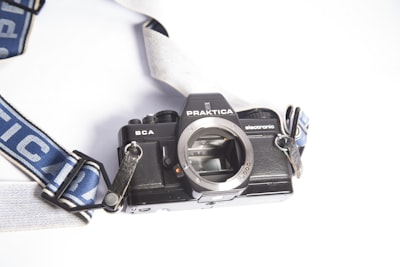 black and silver nikon dslr camera old-fashioned google meet background