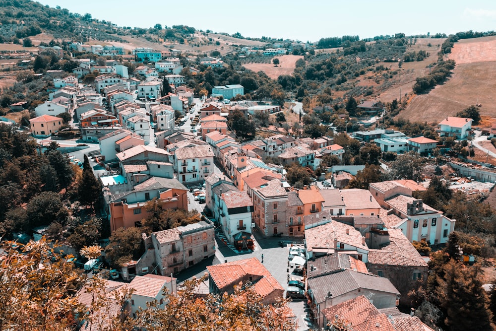 aerial view of city during daytime