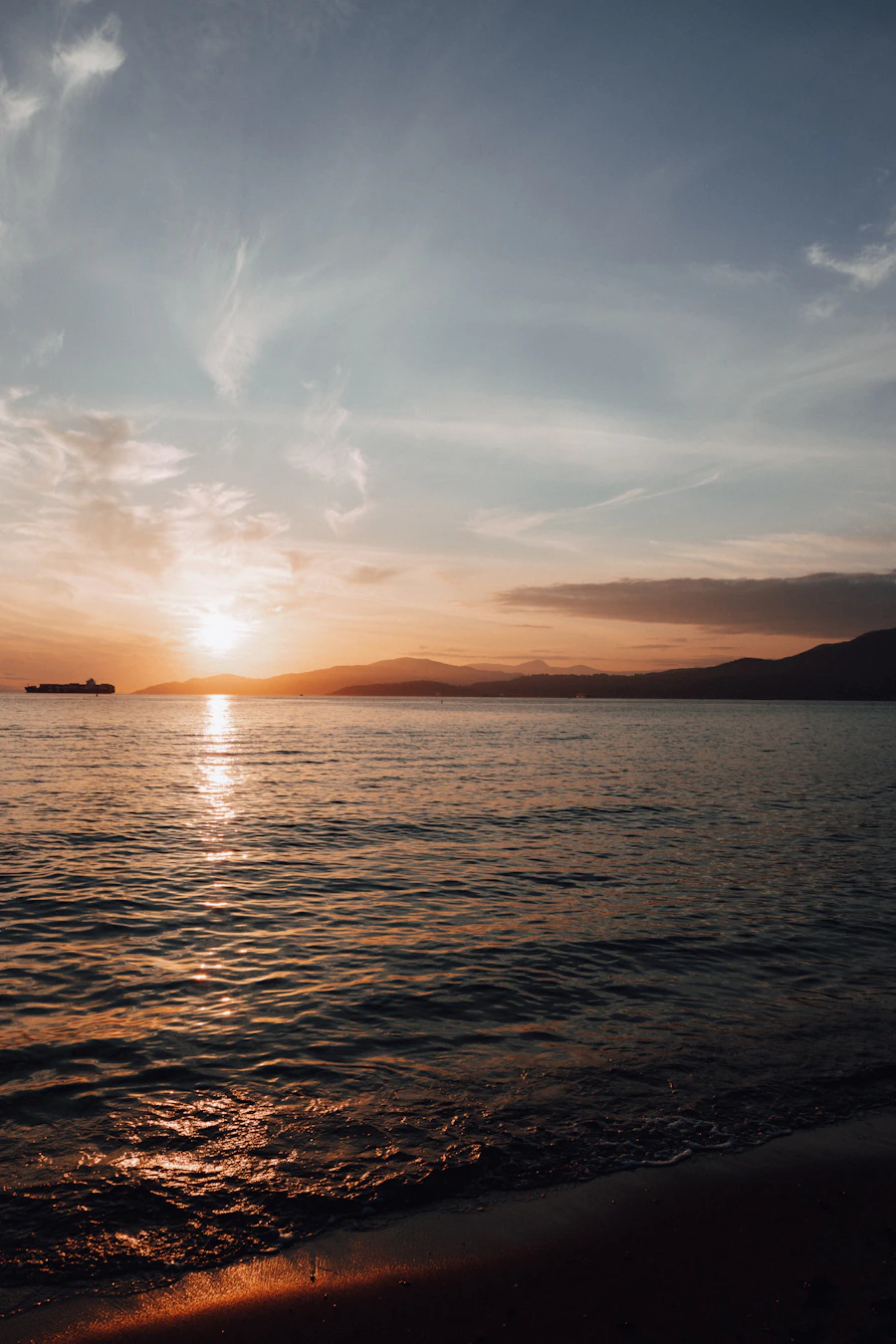 Sunset over English Bay, Vancouver
