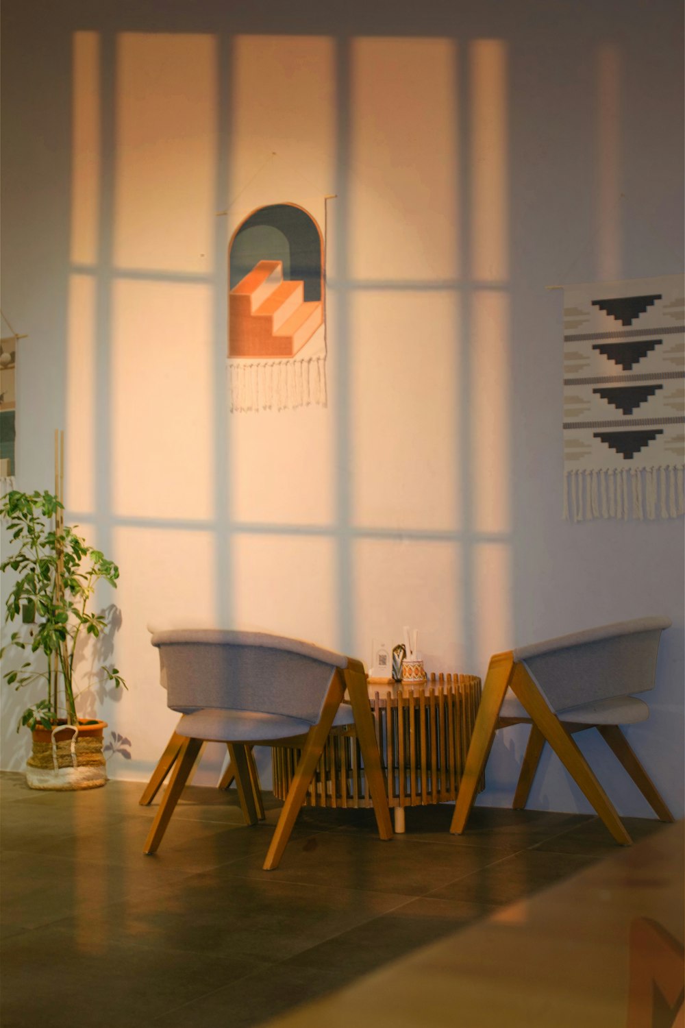 brown wooden dining table and chairs