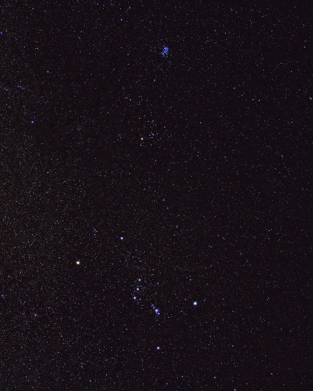 estrellas en el cielo durante la noche