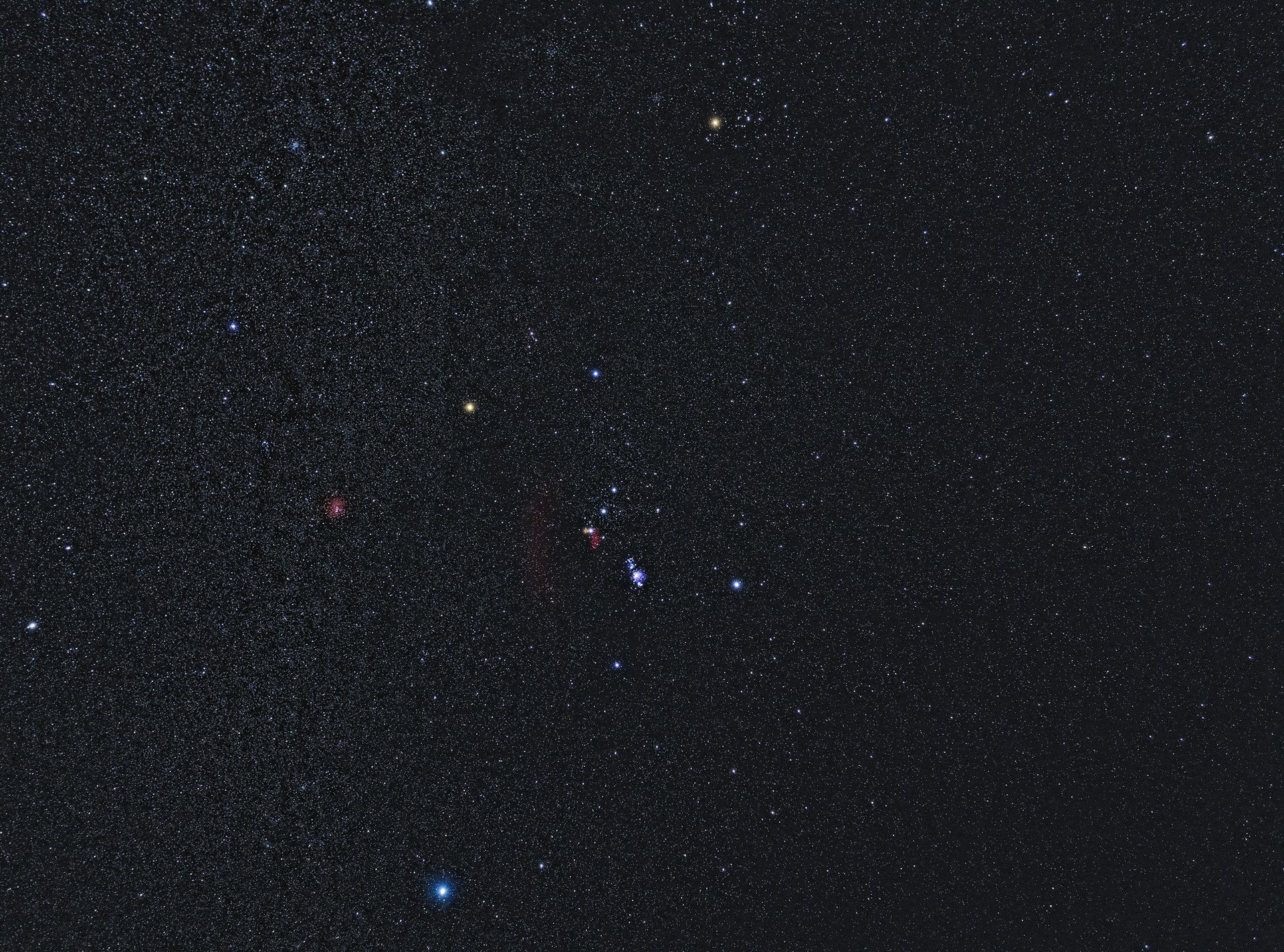 stars in the sky during night time
