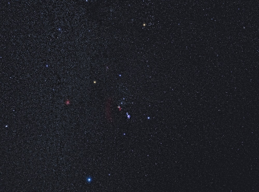 estrellas en el cielo durante la noche