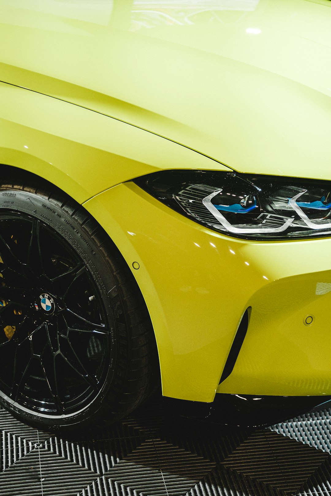 yellow and black car in close up photography