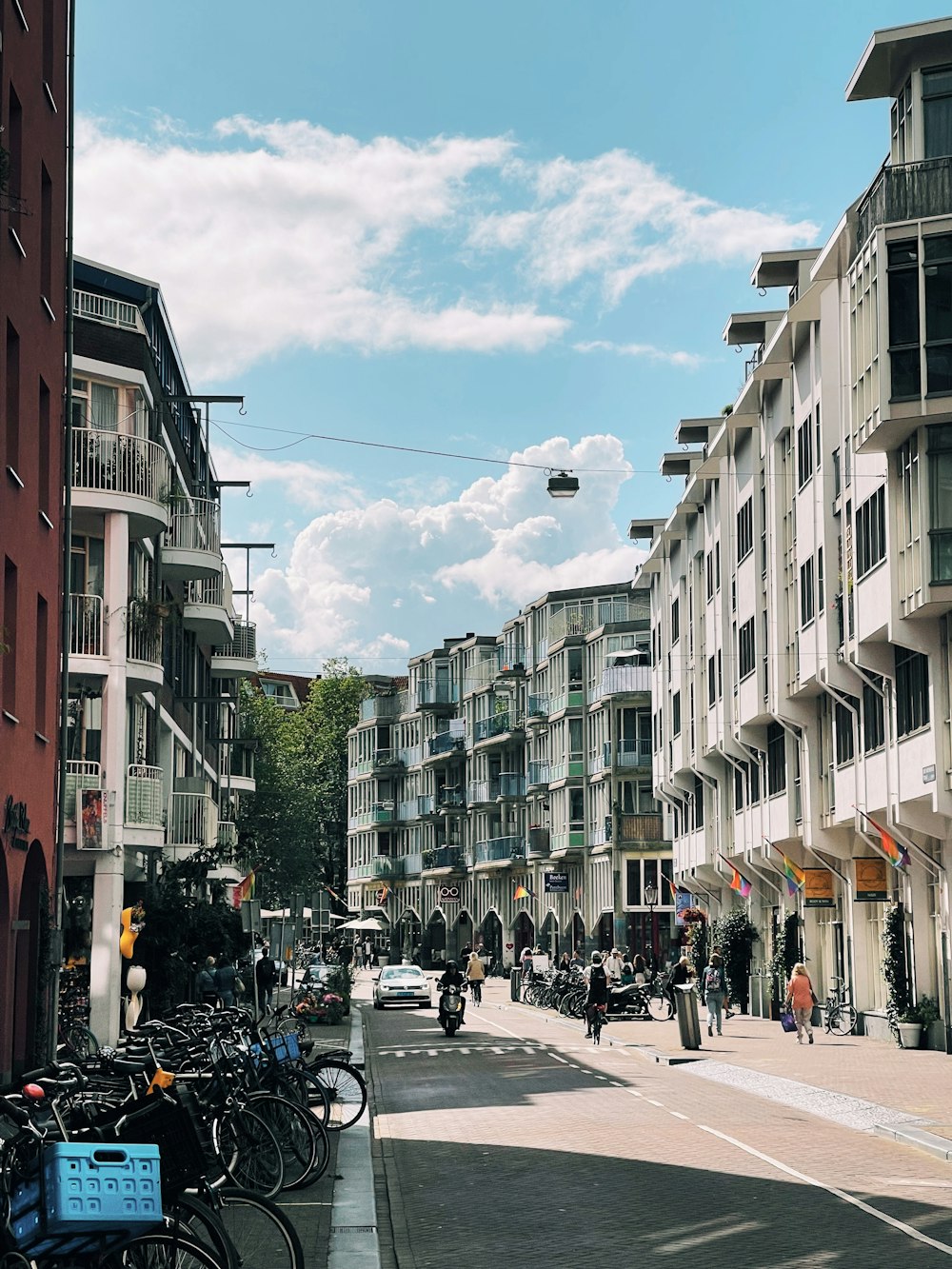 people walking on street near buildings during daytime