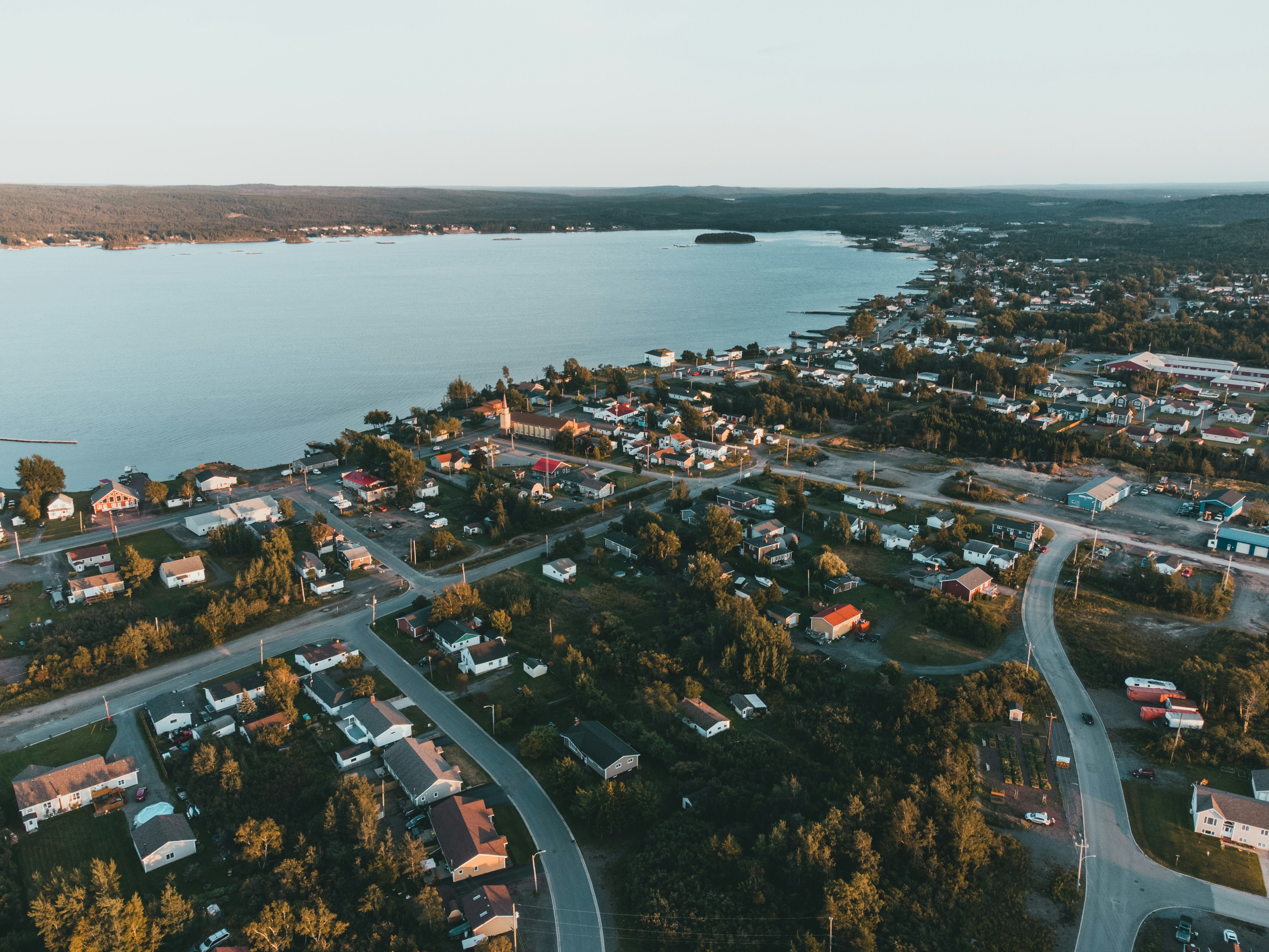 aerial view of Eastport